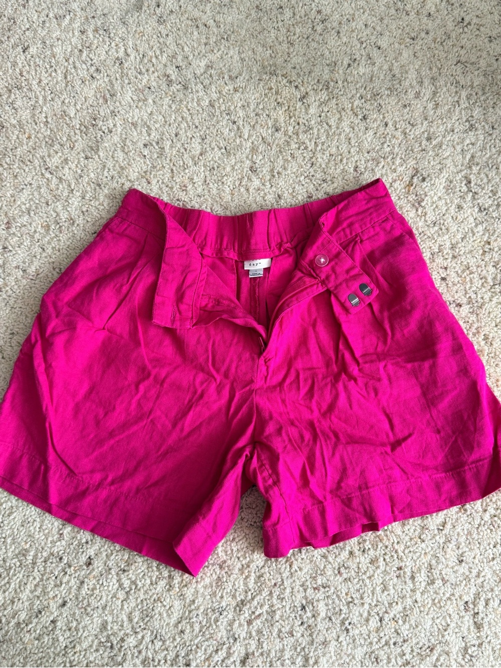 a new day High Waist Bright Fuchsia Shorts